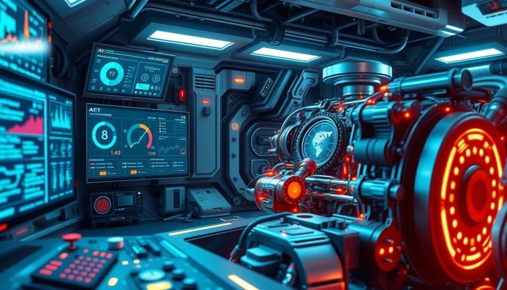 تقنيات الذكاء الاصطناعي في تحسين أداء المحركات