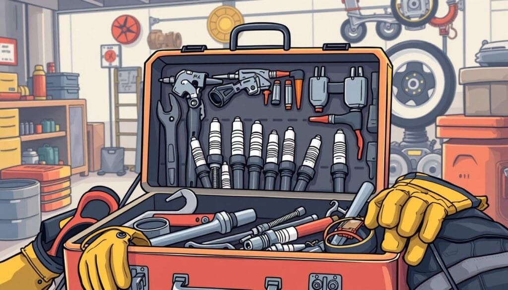 توجيهات لتبديل شمعات الإشعال