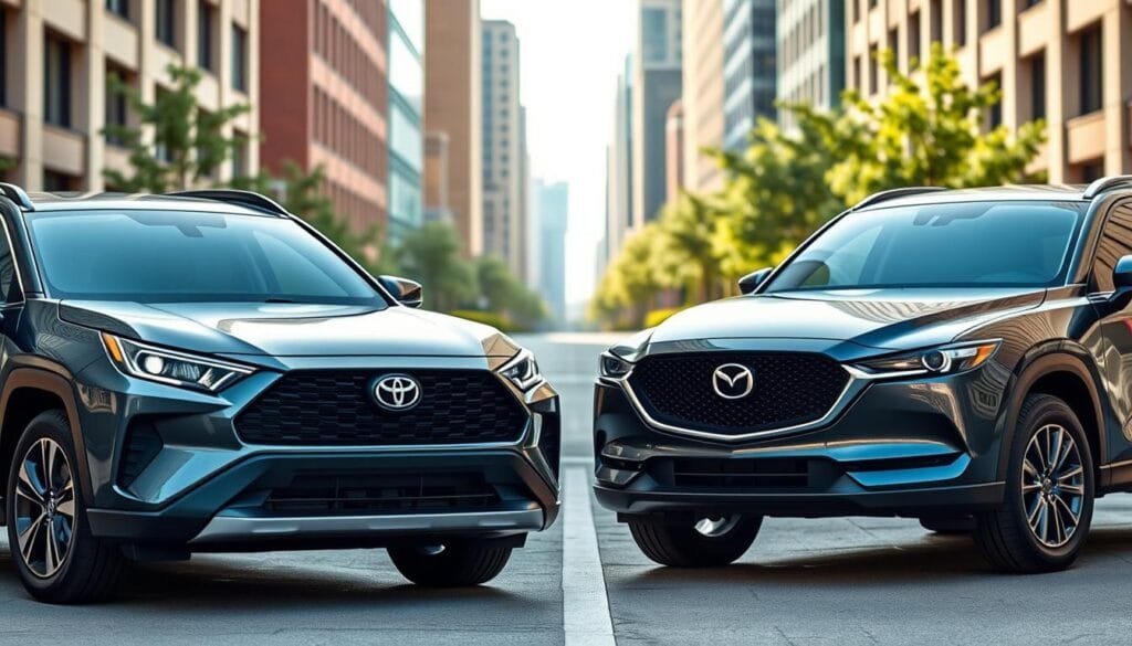 تويوتا راف فور 2021 ومازدا cx-5 2021