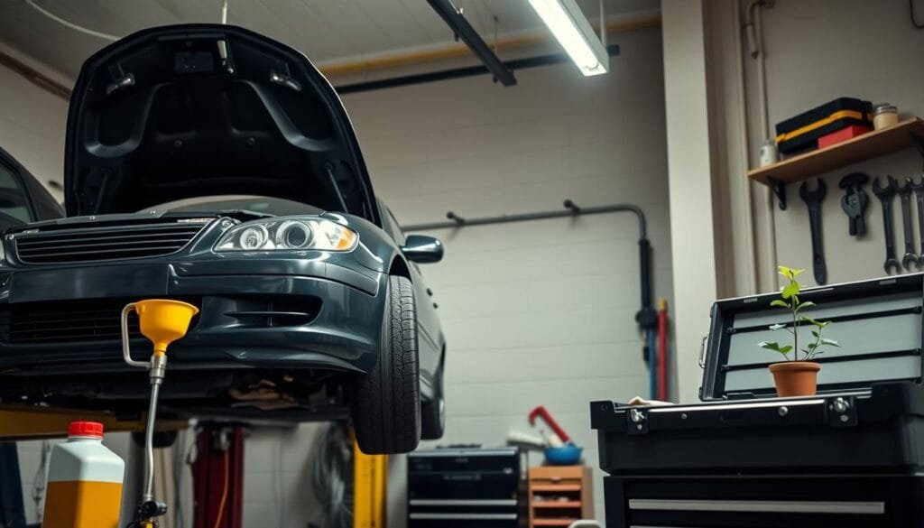 صيانة السيارة المنزلية الأساسية