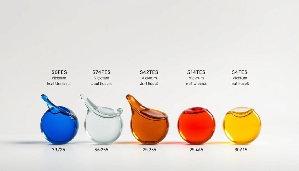 درجات اللزوجة درجات اللزوجة