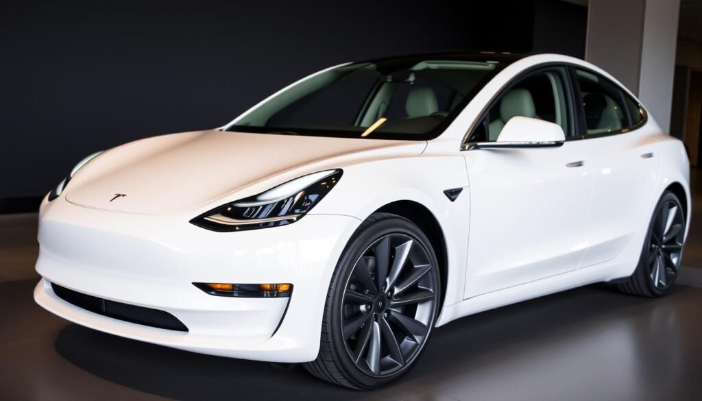 سيارة تسلا موديل 3 الكهربائية سيارة تسلا موديل 3 الكهربائية