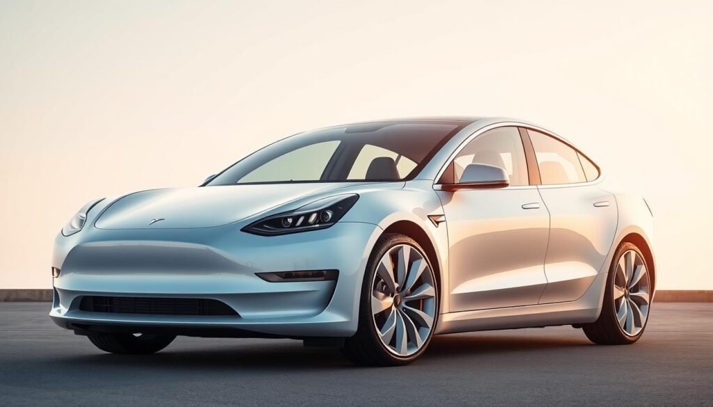 سيارة تسلا موديل 3 الكهربائية سيارة تسلا موديل 3 الكهربائية
