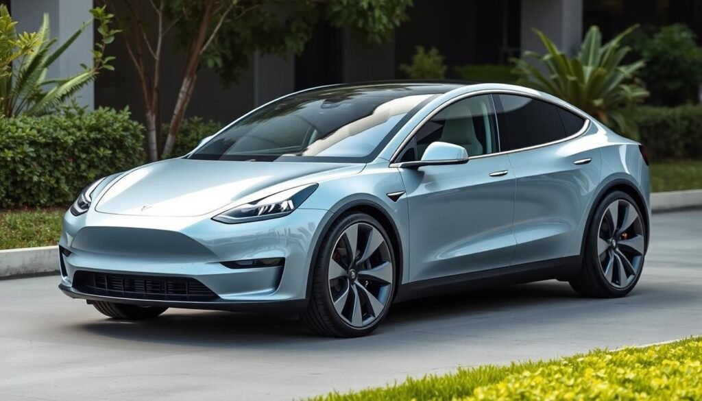 سيارة تسلا موديل واي الكهربائية سيارة تسلا موديل واي الكهربائية
