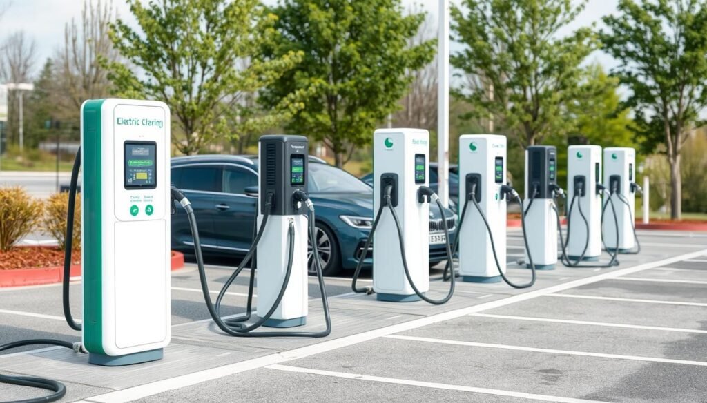 محطات شحن السيارات الكهربائية