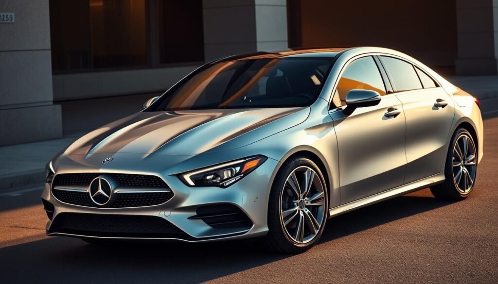 التصميم الخارجي لمرسيدس CLA