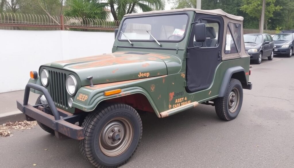 صورة لسيارة جيب مستعملة