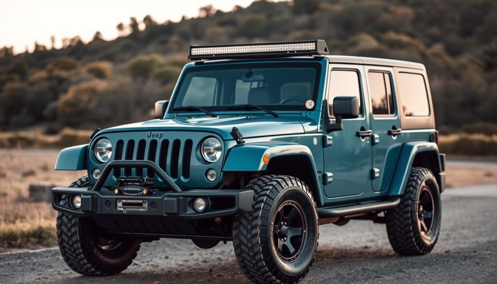 صورة لسيارة جيب معدلة