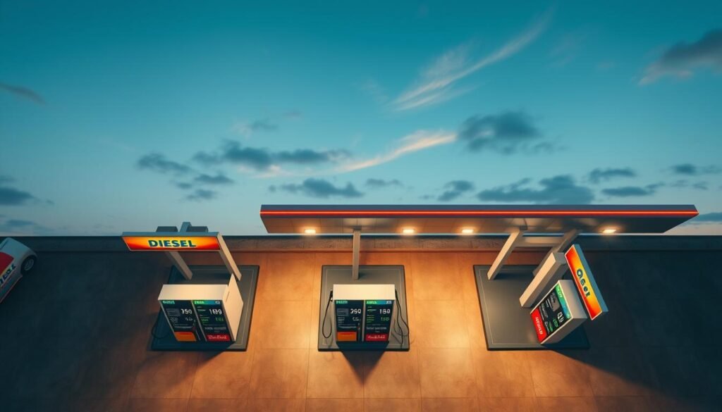 مقارنة أسعار الوقود