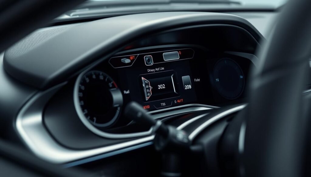 A close-up view of a modern car's sensor array, showcasing the various components that make up the vehicle's advanced driver assistance systems. The image should depict a sleek, metallic dashboard, with a complex network of sensors, cameras, and radar modules seamlessly integrated into the vehicle's design. The lighting should be clean and directional, highlighting the intricate details and the high-tech nature of these crucial safety and performance features. The overall mood should convey a sense of technological sophistication and the importance of these sensors in ensuring the car's optimal performance and efficiency. A close-up view of a modern car's sensor array, showcasing the various components that make up the vehicle's advanced driver assistance systems. The image should depict a sleek, metallic dashboard, with a complex network of sensors, cameras, and radar modules seamlessly integrated into the vehicle's design. The lighting should be clean and directional, highlighting the intricate details and the high-tech nature of these crucial safety and performance features. The overall mood should convey a sense of technological sophistication and the importance of these sensors in ensuring the car's optimal performance and efficiency.